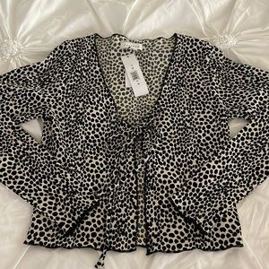 Brand new Topshop Tie top